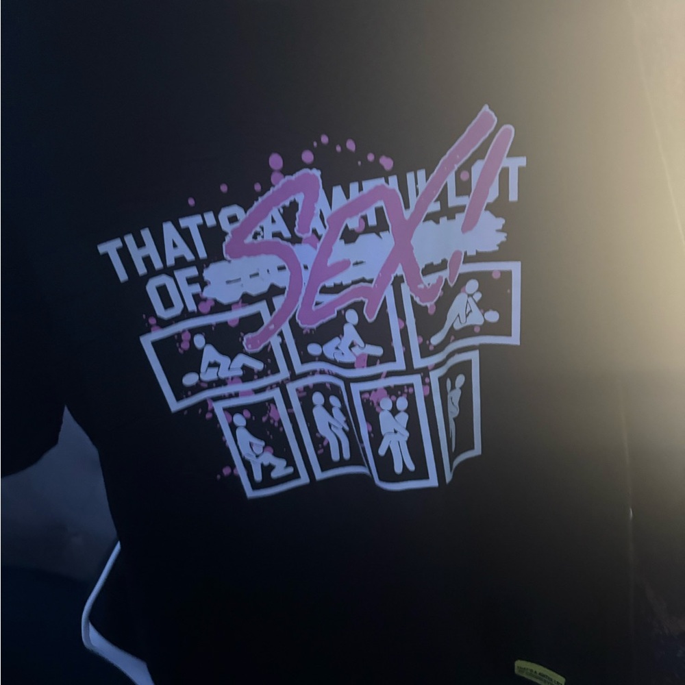 Graphic Black Tee